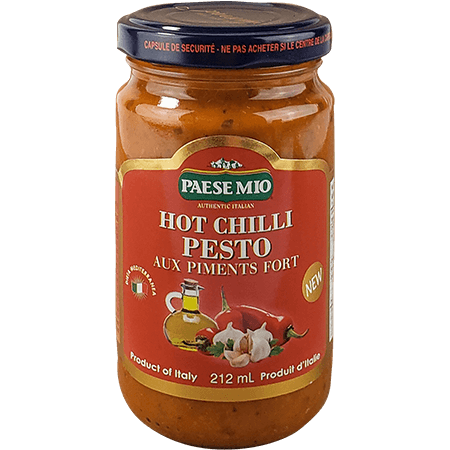 Hot Chili Pesto Sauce